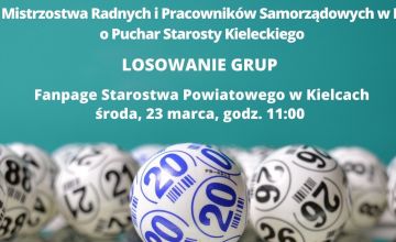 Zapraszamy na losowanie drużyn